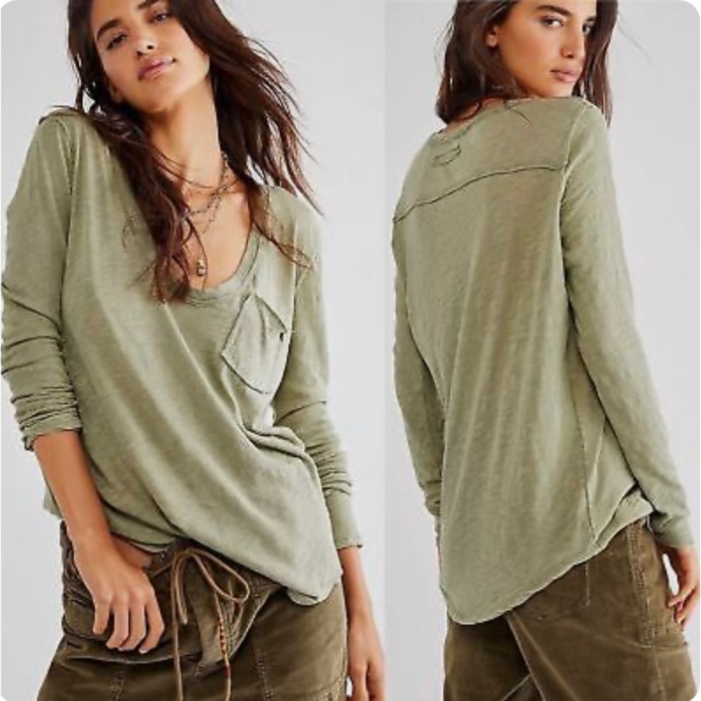 We the Free Betty Long Sleeved Top, XS